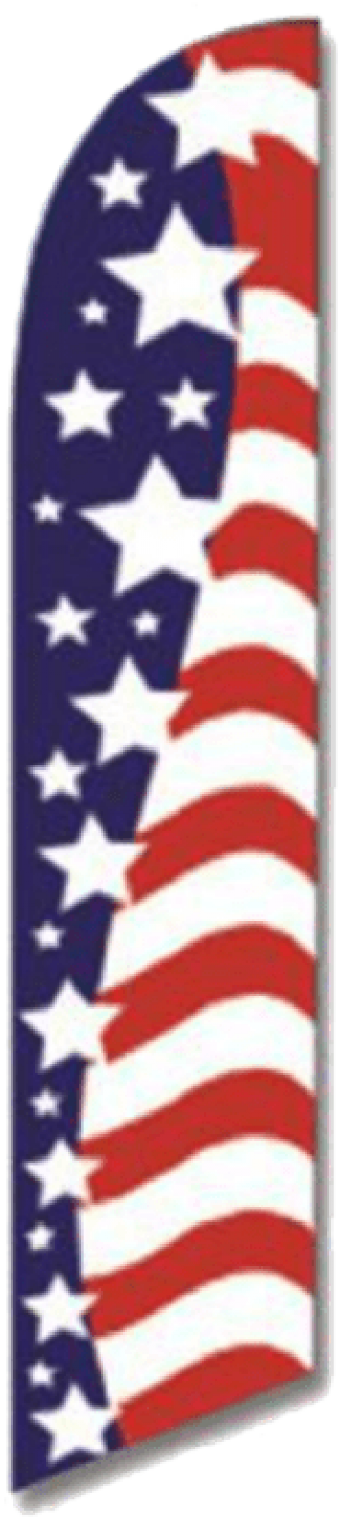 Free Png Download American Flag Vertical Banner Png - Flag Of The United States Clipart (480x2137), Png Download