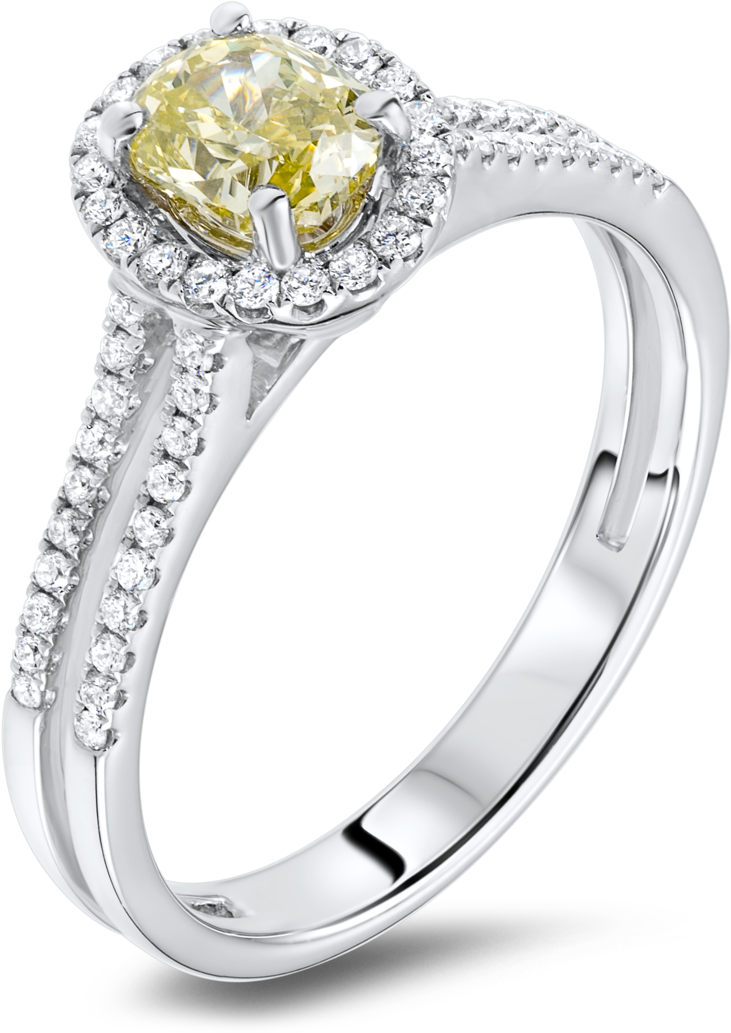 Fancy Colored Diamond Ring - Png Diamond Ring Clipart (2200x2200), Png Download