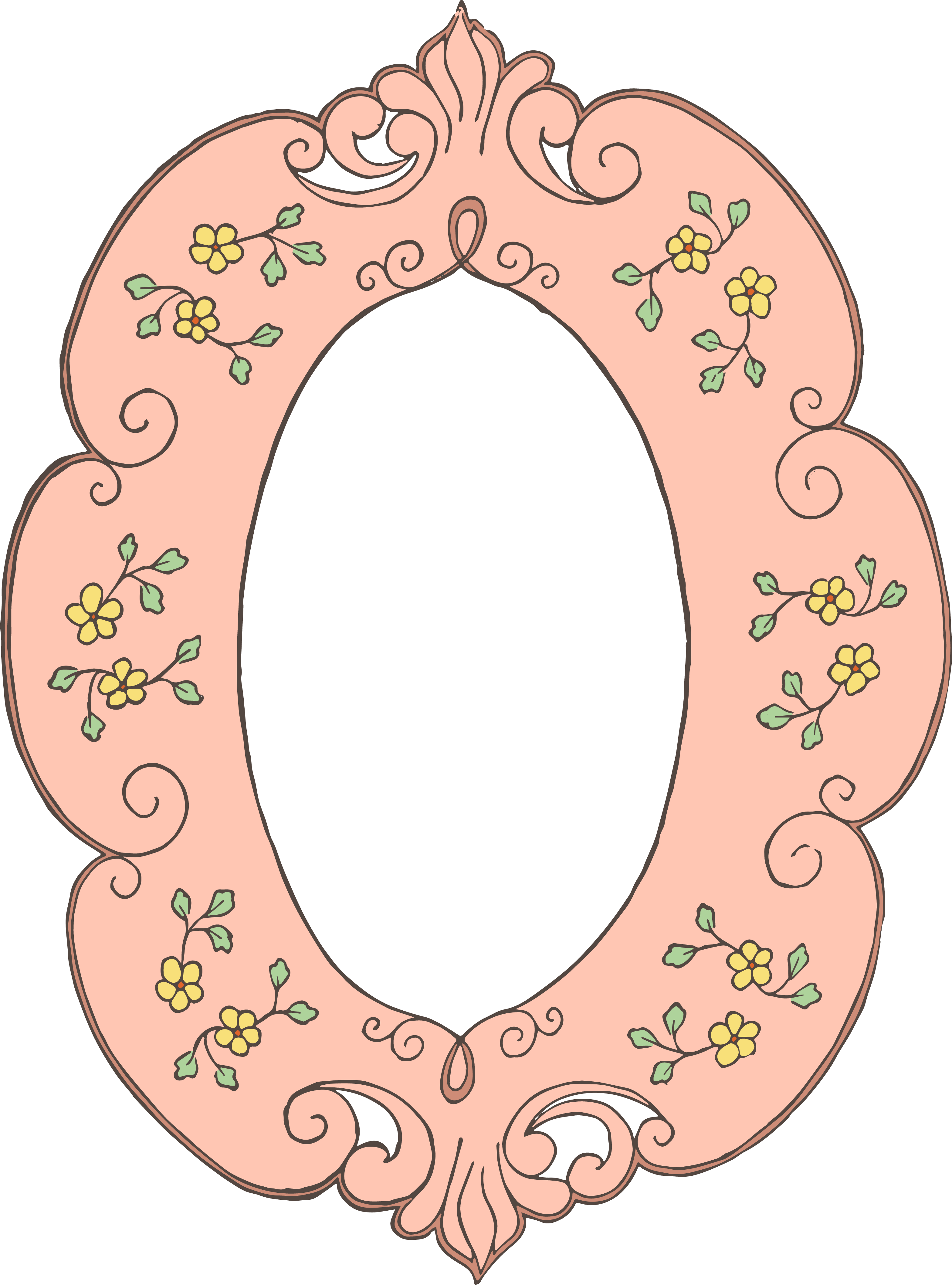 Jpeg Download - Pink Vintage Frame Clipart - Png Download (3137x4234), Png Download