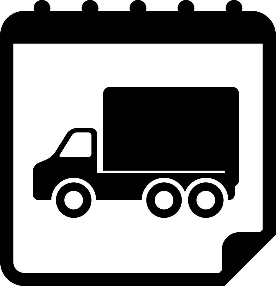 Moving Truck Icon Png - Tuesday Icon Png Clipart (944x980), Png Download