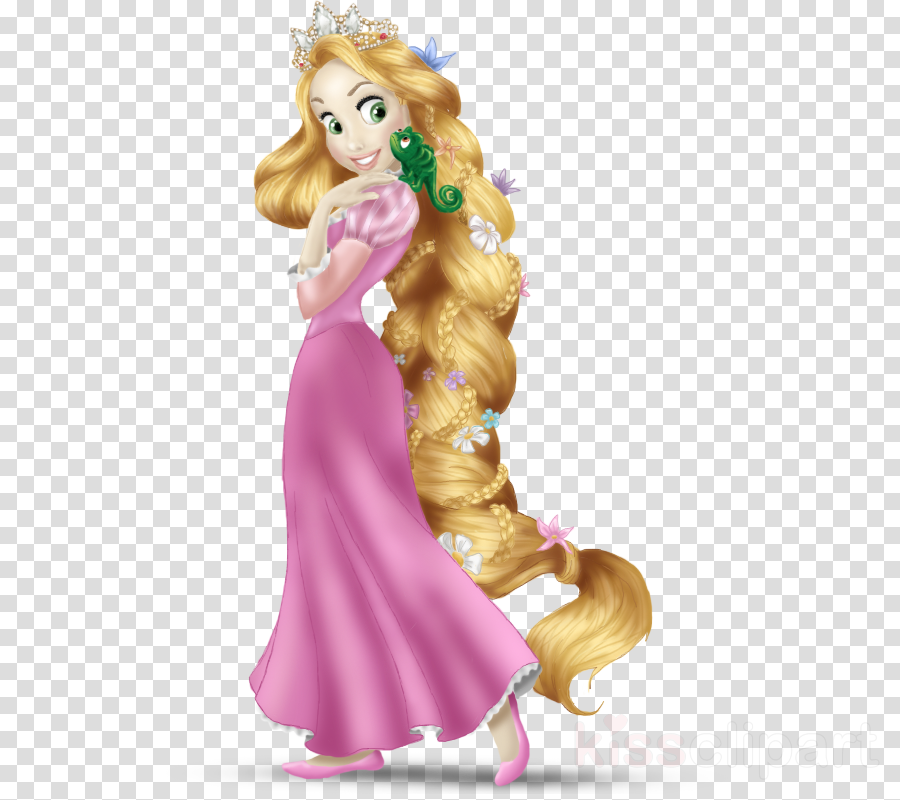 Download Rapunzel Png Clipart Rapunzel Disney Princess - Belle With Rose Silhouette Transparent Png (900x800), Png Download