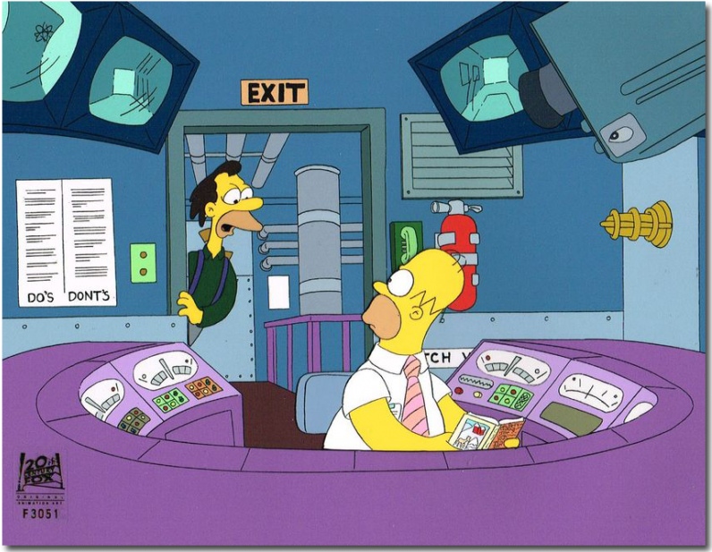 Homer Simpson - Cartoon Clipart (800x800), Png Download