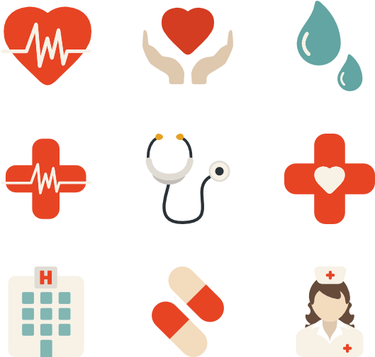 Medical Vector Png - Health Clipart (600x564), Png Download