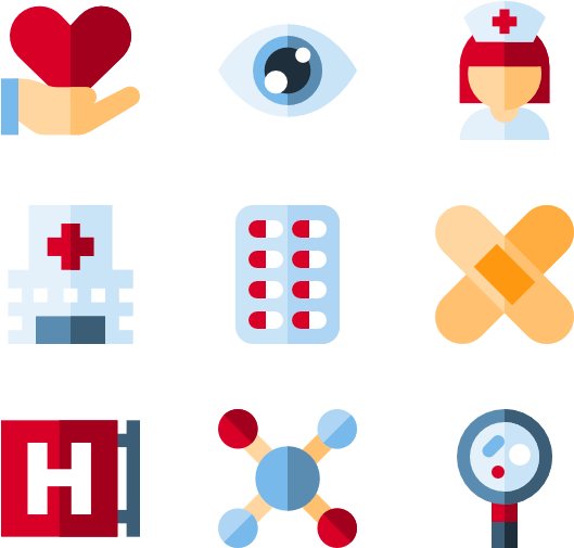 Medical - Medical Icons Vector Png Clipart (600x564), Png Download