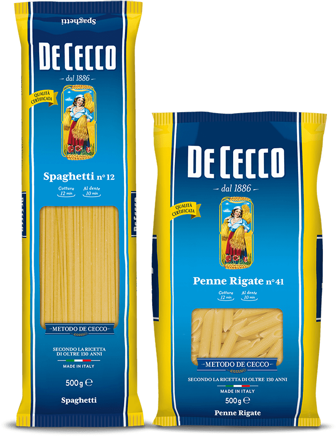 Semolina Pasta - De Cecco Clipart (1024x1024), Png Download