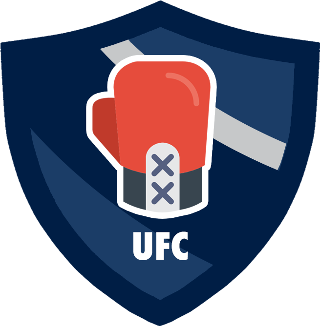 Ultimate Fighting Challenge - Emblem Clipart (800x800), Png Download