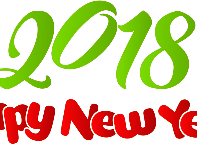 Happy New Year Clipart New Years Eve - Calligraphy - Png Download (640x480), Png Download