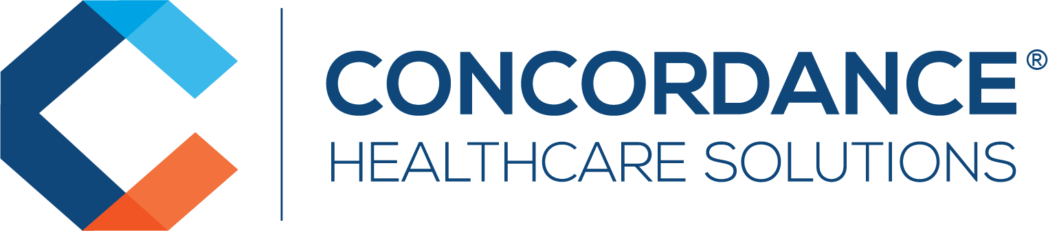 Concordance Healthcare Solutions - Concordance Healthcare Logo Clipart (1525x337), Png Download