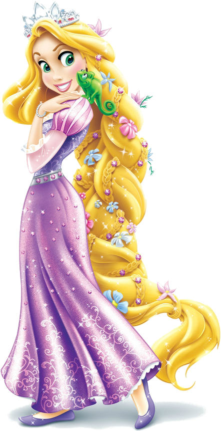 Rapunzel Clipart Wiki - Rapunzel Disney - Png Download (548x896), Png Download