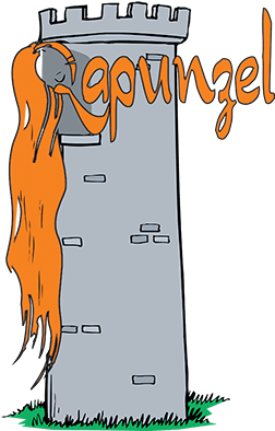 Mti Rapunzel Logo - Cartoon Clipart (600x600), Png Download
