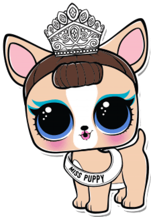 Free Png Download Miss Puppy Lol Png Images Background - Lol Surprise Pet Png Clipart (480x690), Png Download
