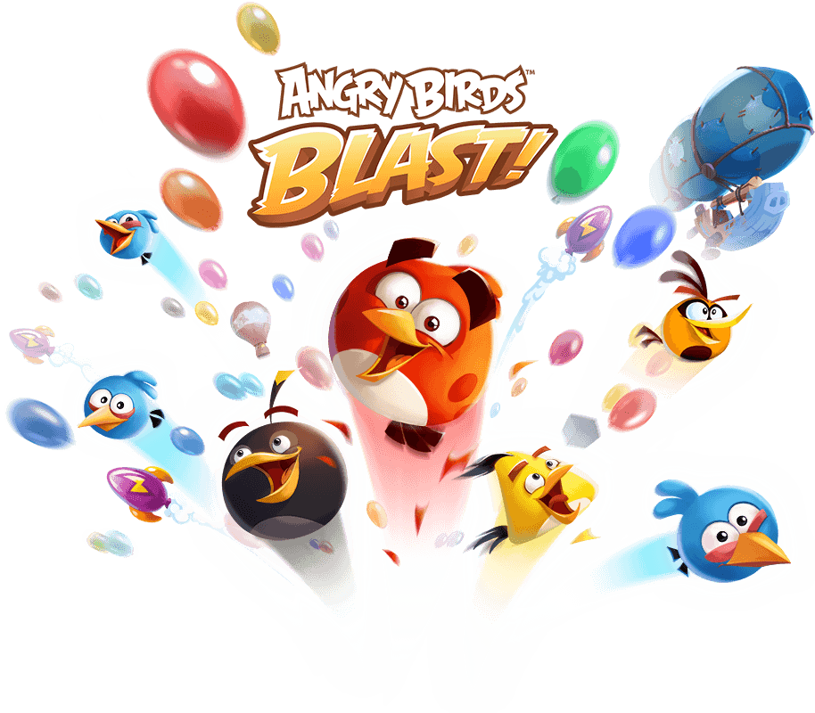 Angry Birds Blast - Angry Birds Blast Png Clipart (914x800), Png Download
