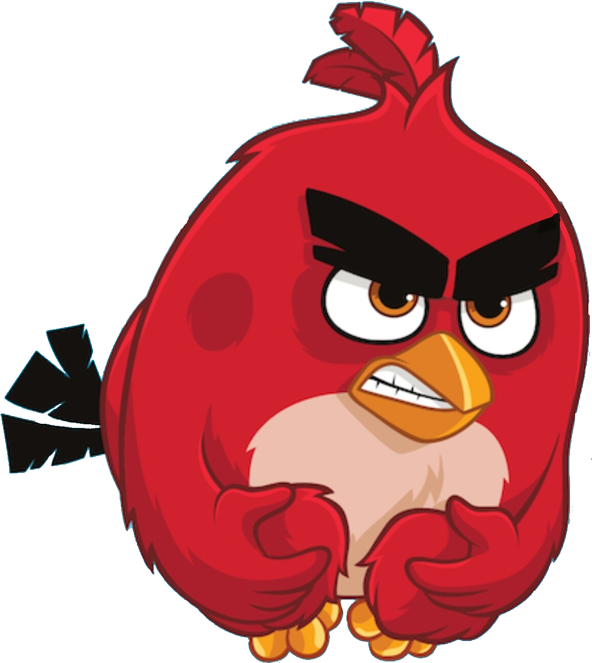 1252 X 1334 14 - Angry Bird Cartoon Png Clipart (1252x1334), Png Download