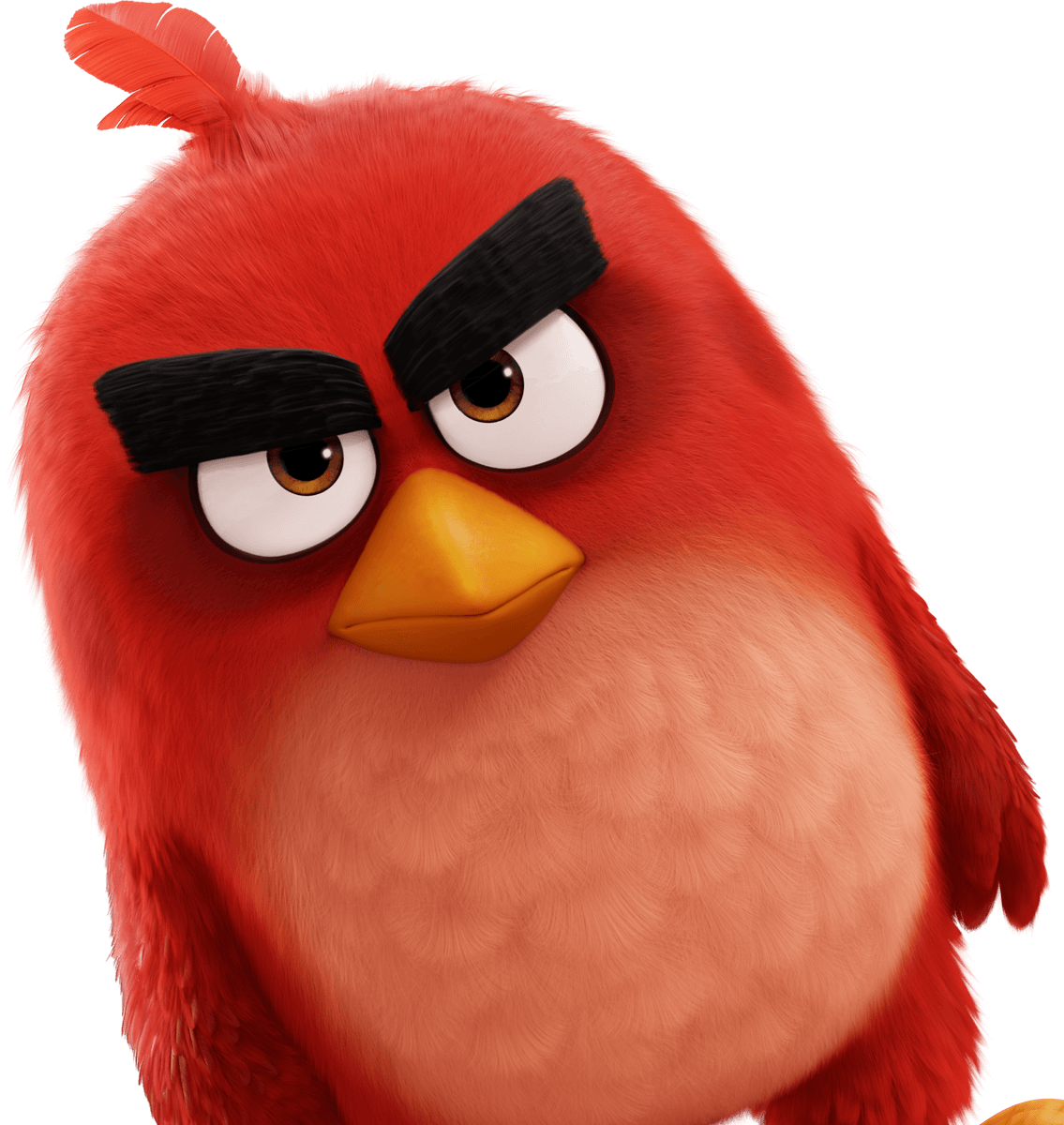 Angry Birds Movie Red Png - Angry Birds Ultra Hd Clipart (1135x1200), Png Download