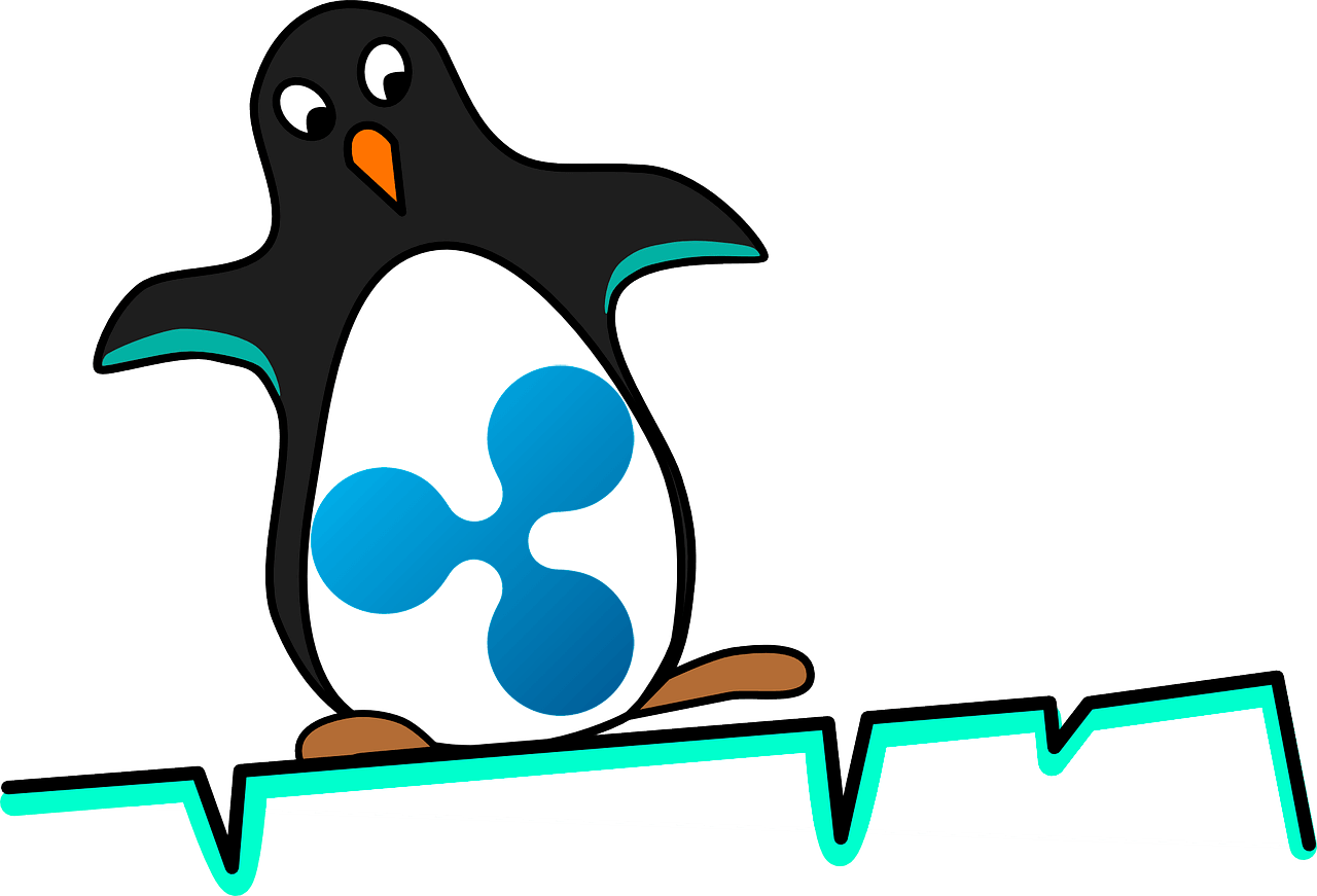 Deceptive Stability Of Ripple Evidence Of Price Manipulation - Cartoon Penguin On Iceberg Clipart (1280x871), Png Download