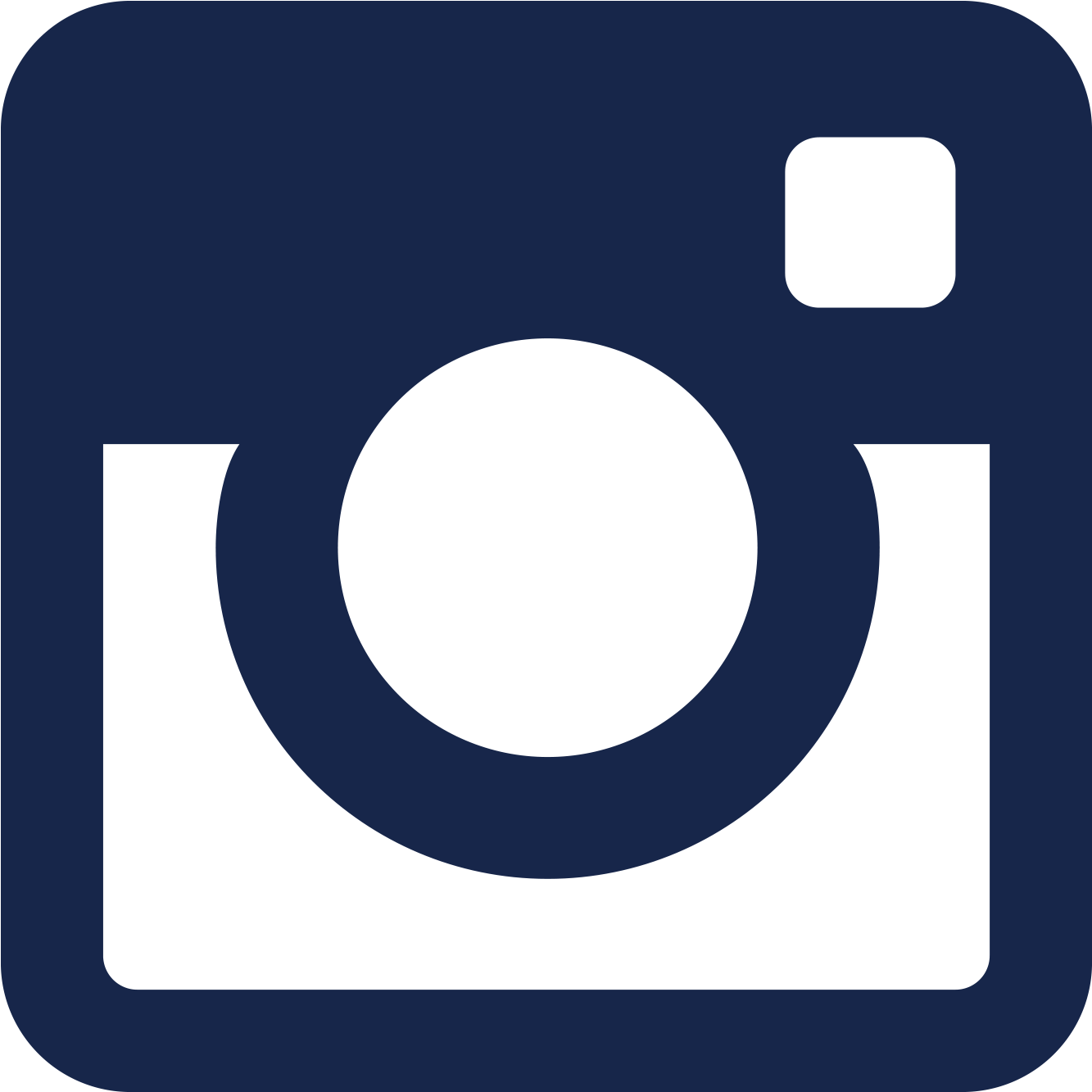 Cones Do Computador Logotipo Aquarela Png - Navy Blue Instagram Icon Clipart (1500x1500), Png Download