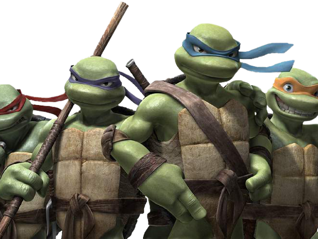 Tmnt Png Transparent Images - Teenage Mutant Ninja Turtles Clipart (640x480), Png Download