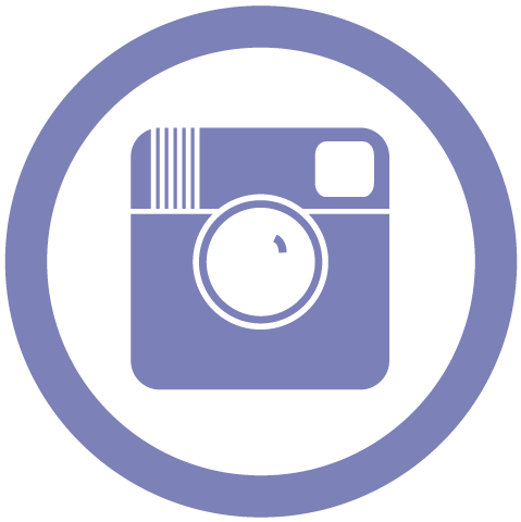 Like Us On Social Media - Instagram Png Transparent Background Purple Clipart (600x600), Png Download
