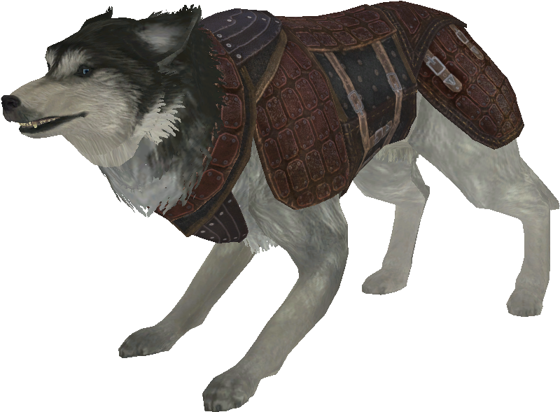 Husky - Skyrim Sceolang Clipart (833x625), Png Download