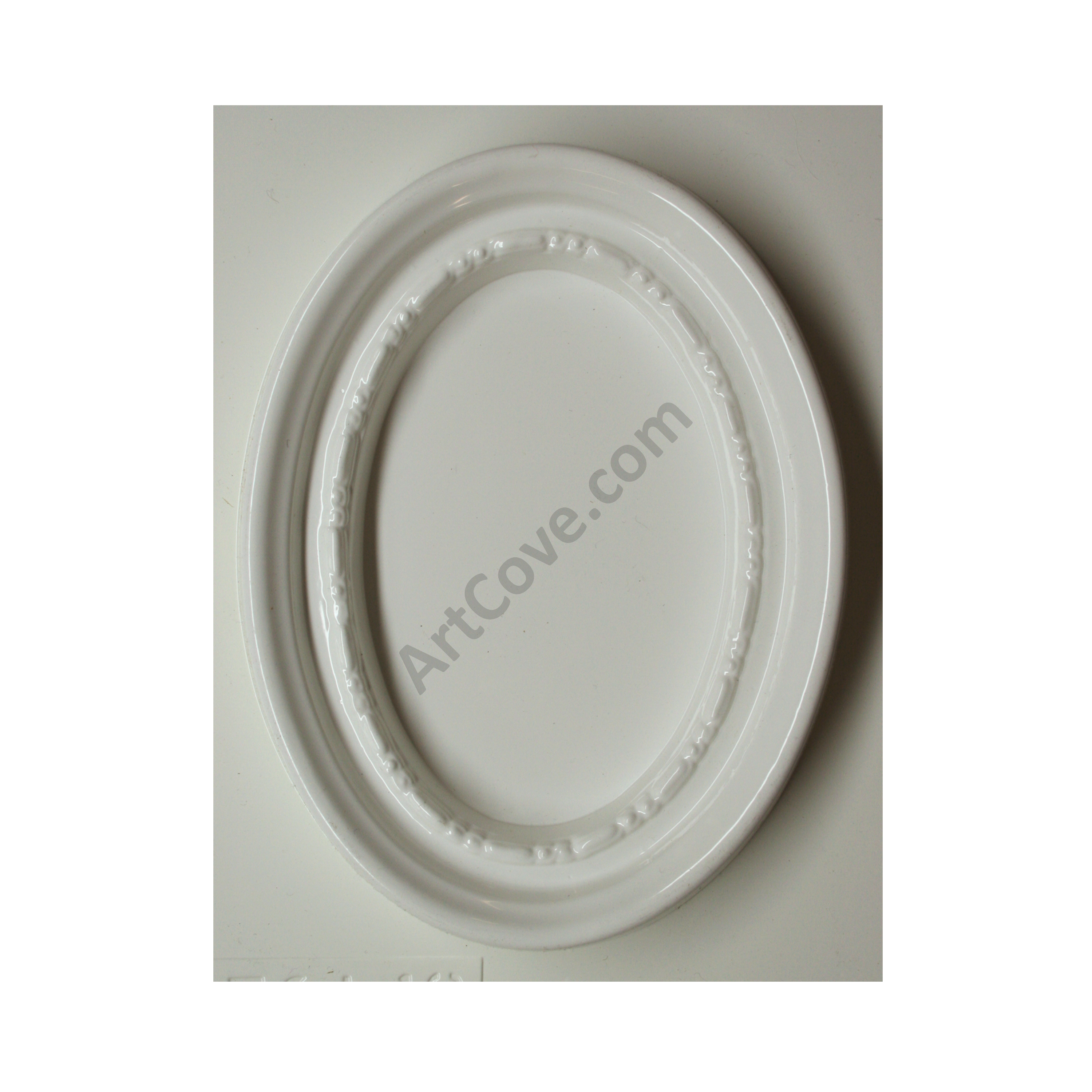 Oval Frame Plaster Mold - Circle Clipart (3000x3000), Png Download