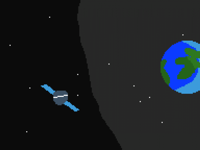 Drawn Night Sky Draw Night - Circle Clipart (640x480), Png Download