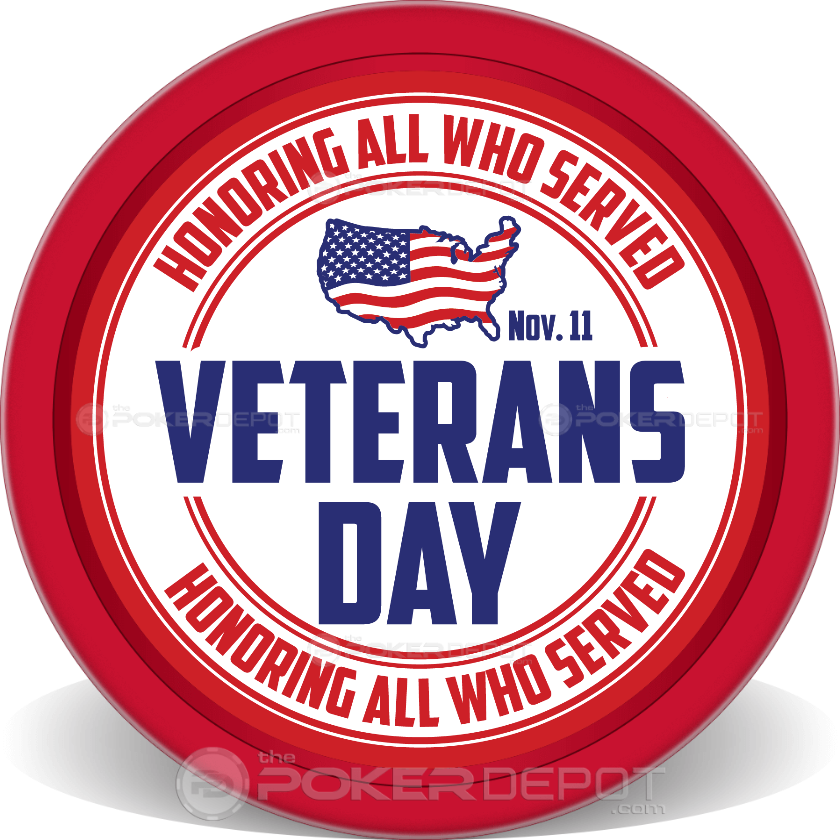 Veterans Day Seal - World Tennis Challenge Clipart (840x840), Png Download