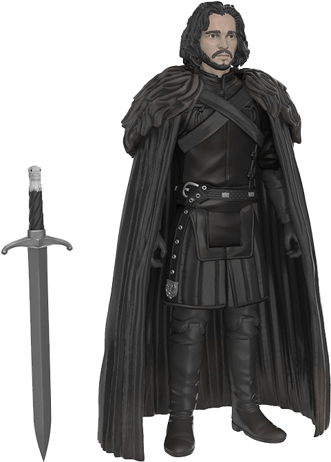 Game Of Thrones Jon Snow Action Figure - Funko Game Of Thrones Jon Snow Action Figure Clipart (679x679), Png Download