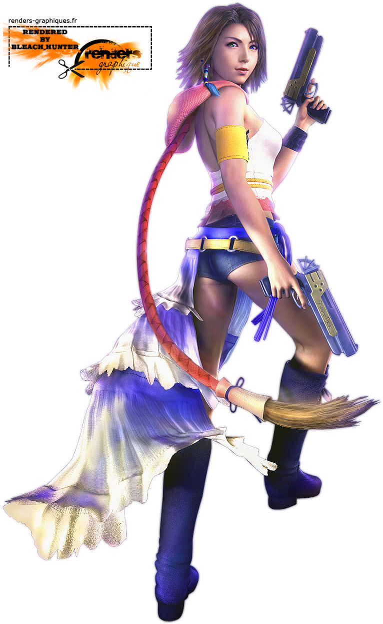 Final Fantasy X 2 Yuna Clipart (809x1300), Png Download