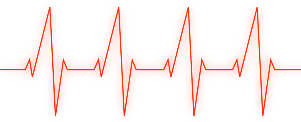 Report Abuse - Red Heartbeat Line Png Clipart (1024x624), Png Download