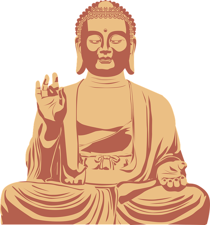 Gautama Buddha Png - Buddhism Png Clipart (671x720), Png Download