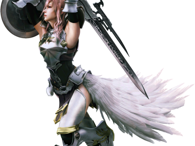 Final Fantasy Png Transparent Images - Final Fantasy Hd Lightning Clipart (640x480), Png Download