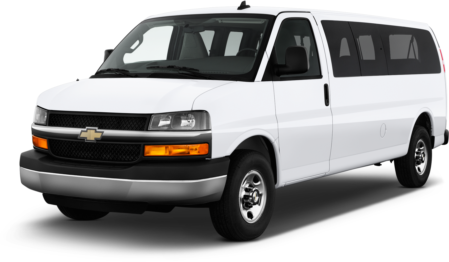 2017 Chevrolet Express - 2019 Gmc Savana Passenger Van Clipart (2048x1360), Png Download