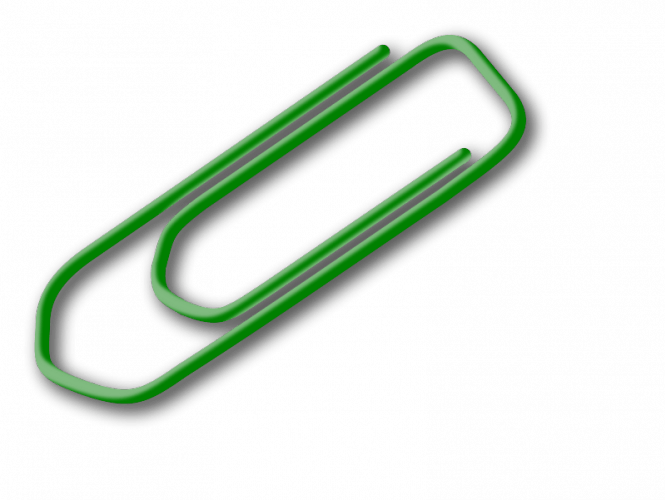 Download - Paper Clip Clip Art - Png Download (665x500), Png Download