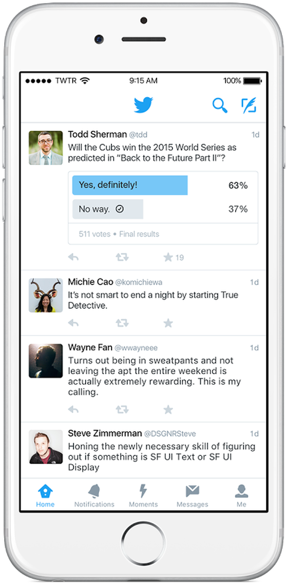 Zdnet Twitter Polls Mobile App - Twitter Polls Mobile Clipart (770x1349), Png Download