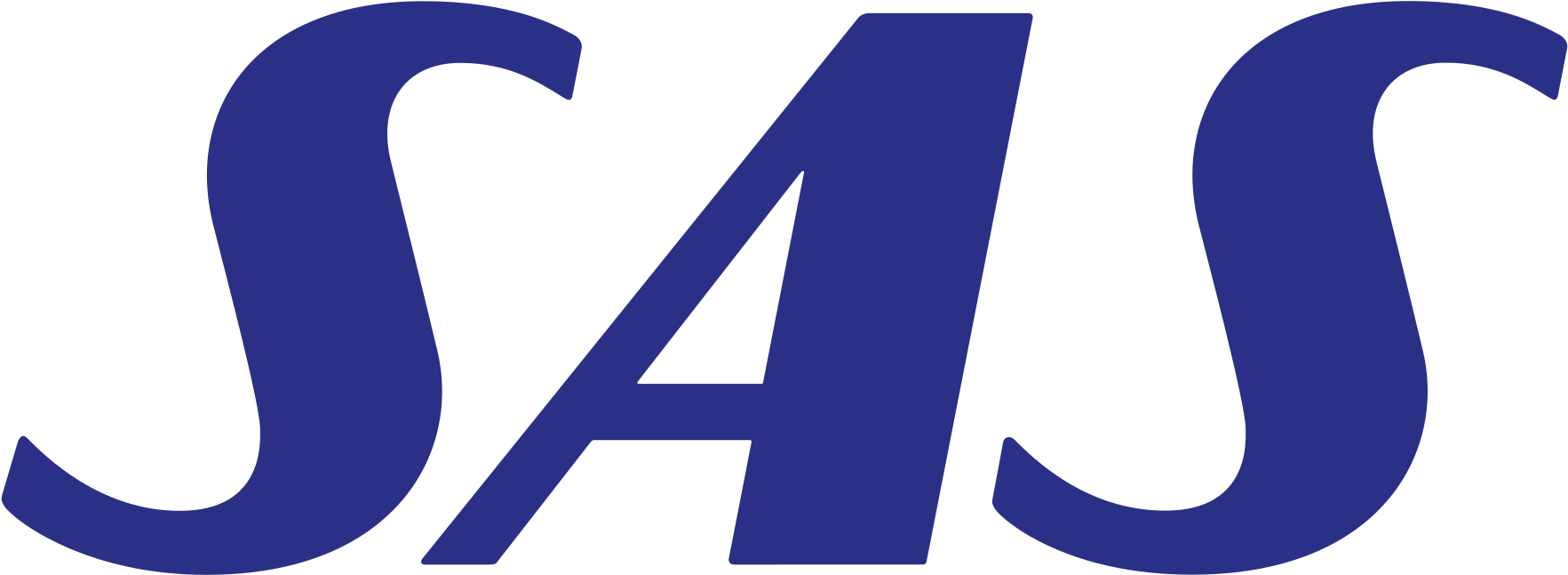 Sas Retires Boeing 737 600 Ln Rpe - Scandinavian Airlines Logo Clipart (777x437), Png Download