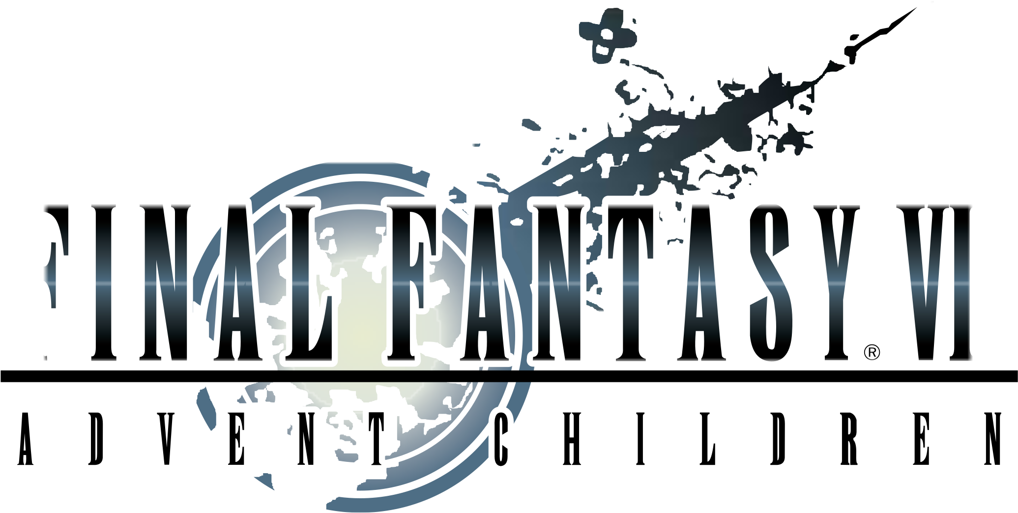 Final Fantasy Vii Advent Children Logo Png Transparent - Final Fantasy Vii Vector Clipart (2400x2400), Png Download