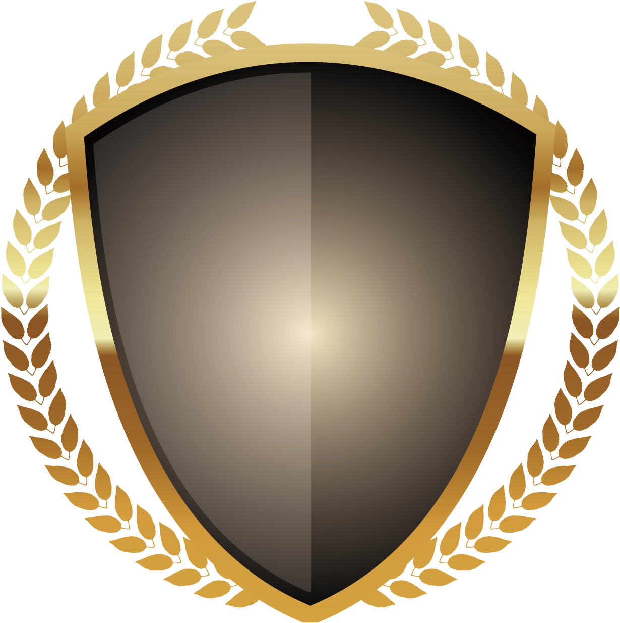 Picture Free Download Serengeti Marrakesh Accommodation - Black And Gold Shield Png Clipart (1500x1500), Png Download