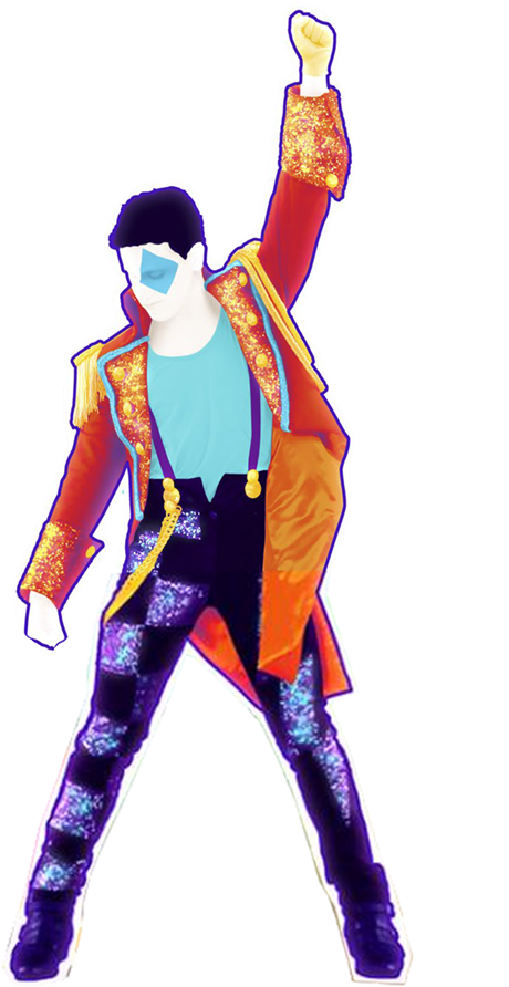 Just Dance Dancer Png , Png Download Clipart (460x892), Png Download