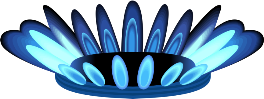 Blue Flame Png Background Image - Chama De Fogao Png Clipart (1024x1024), Png Download