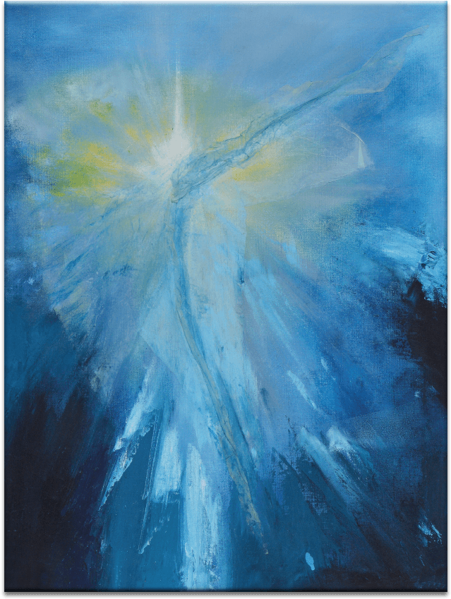 Blue Flame - Visual Arts Clipart (900x900), Png Download