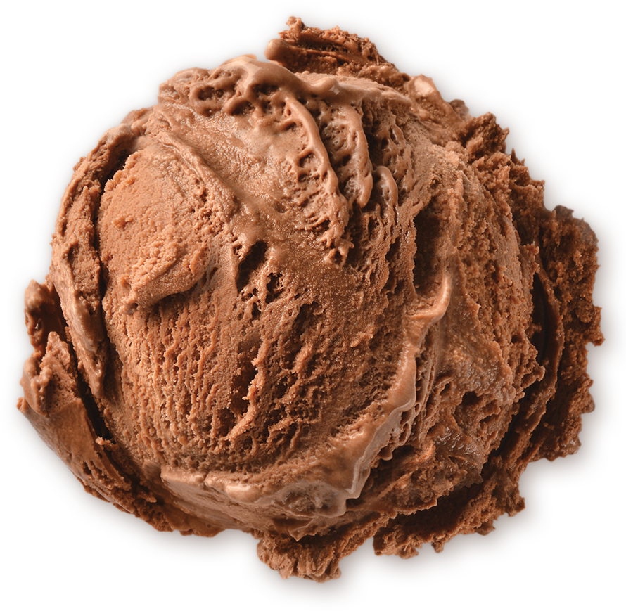 Homemade Brand Chocolate Ice Cream Scoop - Chocolate Ice Cream Scoop Png Clipart (890x869), Png Download