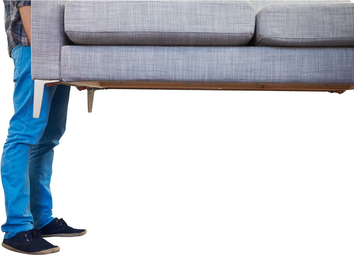 Thrift Store Donations - Furniture Movers Clipart (1167x828), Png Download