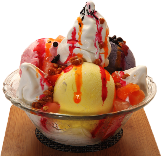 In The Business Of Soft Serves Sundaes And Now Manufacturing - Sundae Clipart (553x603), Png Download