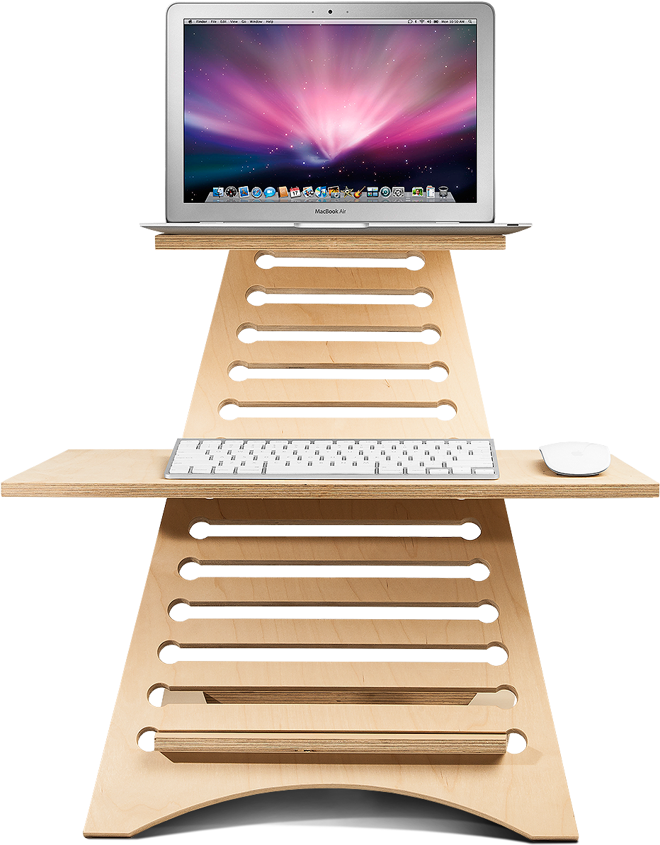 Elevate Image 01 - Standing Desk New Zealand Clipart (1200x1247), Png Download