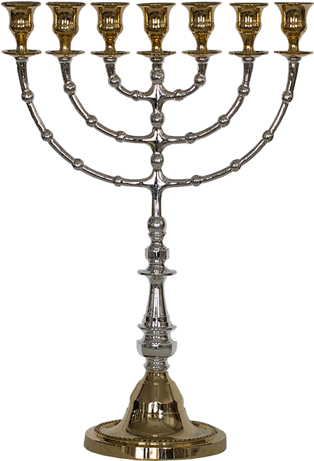 Beautiful And Substantial Tall Menorah Available In - Candle Clipart (650x650), Png Download
