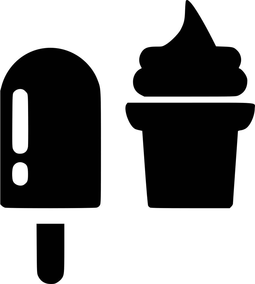 Stickicecream Sweet Kids Ice Cream Cup Cream Sundae - Sundae Icon Clipart (881x980), Png Download