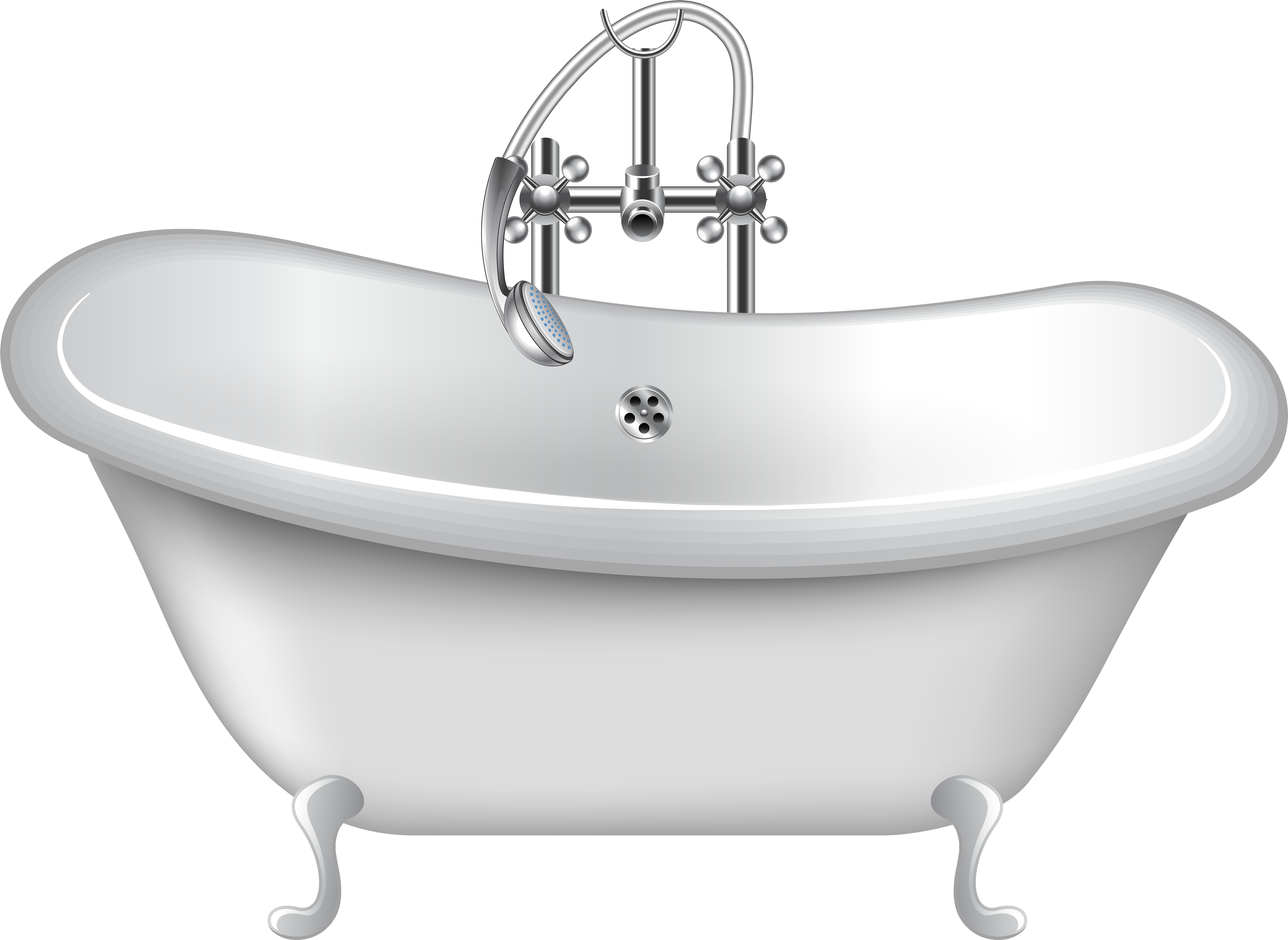 Bathtub Png Clip Art - Bathtub Transparent Png (8000x5862), Png Download