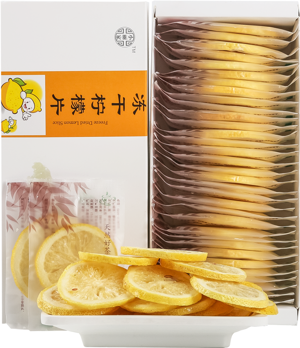 Freeze-dried Lemon Slices, Honey, Tea Bags, Dried Lemon - Potato Chip Clipart (800x800), Png Download