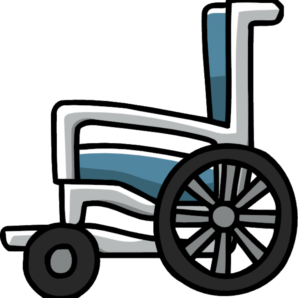 Wheelchair Clipart - Wheelchair Png Transparent Png (614x627), Png Download