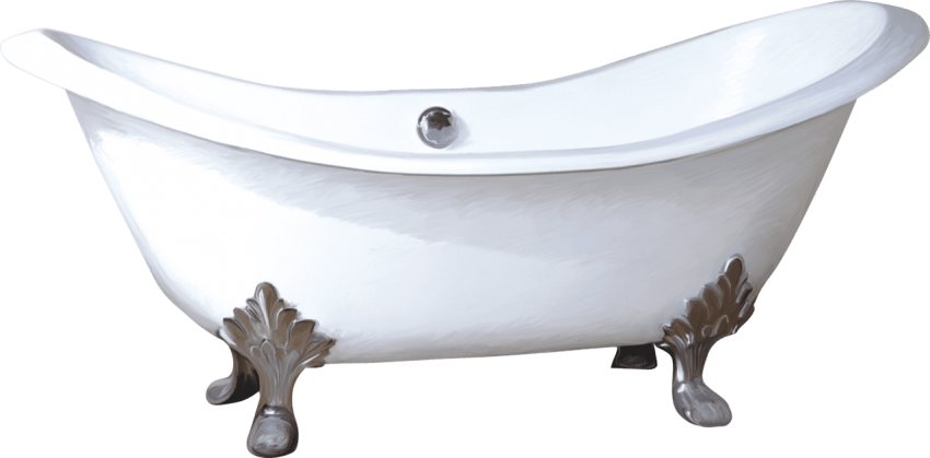 Free Png Bathtub Png Images Transparent - Ванна На Прозрачном Фоне Clipart (850x419), Png Download